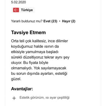 P****** Ekmek Kızartma Makinesinde Malzeme Hatası Ve Müşteri Hizmetlerinde Mağduriyet