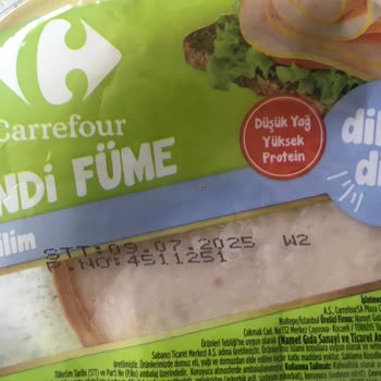 Carrefour SA Küflü Ürün Ve Fiş Olmadan Şikayet Sürecinin İlerlemesi Engellendi