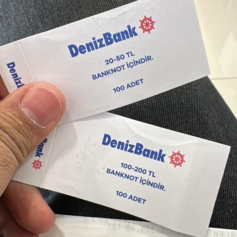 Denizbank Şubesinden Eksik Para Teslimatı Ve İlgisiz Yaklaşım