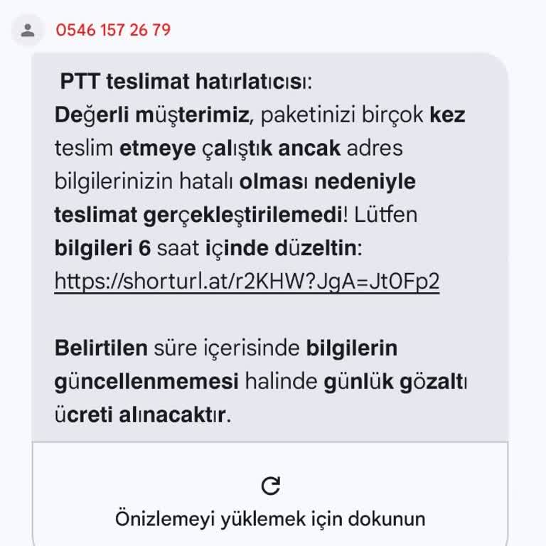 PTT Adıyla Gelen Mesajlar Ve İzinsiz Grup Oluşturulması