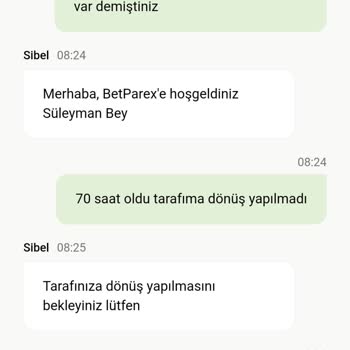 Betparex'te Çekim Talebim Geciktirildi Ve Hesabım Engellendi
