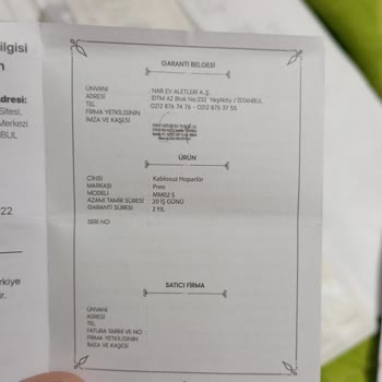 Arızalı Hoparlör İçin Yetkili Servise Ulaşılamıyor, Garanti Desteği Sağlanmıyor