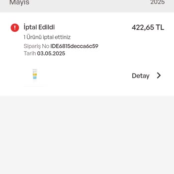 İptal Edilen Ürün Daha Yüksek Fiyatla Tekrar Satışa Sunuldu