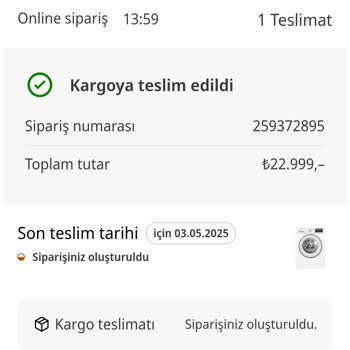 Teslim Edilmeyen Sipariş Ve Yetersiz Müşteri Hizmetleri Nedeniyle Mağduriyet