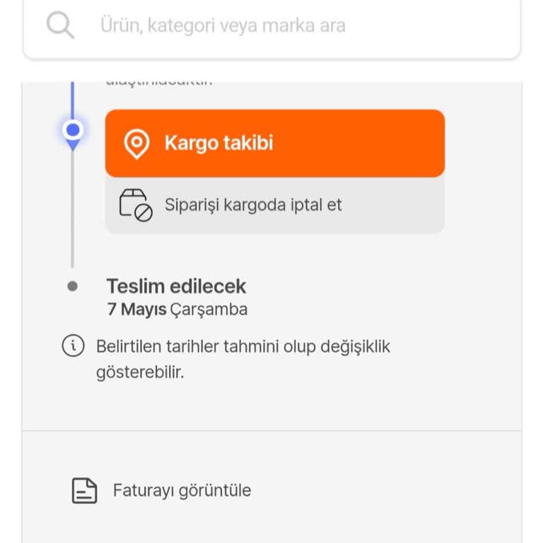 Teslim Edilmeden İade Edilen Sipariş Ve Eksik Para İadesi Nedeniyle Mağduriyet