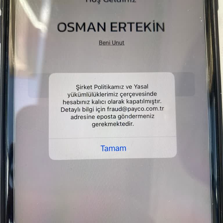 Hesabım Sebepsiz Kapandı, Müşteri Hizmetleri Yanıt Vermiyor