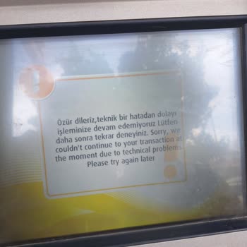 Konya'daki VakıfBank ATM'lerinde Sürekli Arıza Ve Para Çekememe Sorunu