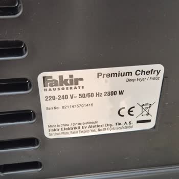 Fakir Marka Üründe Paslanma Ve Servis İlgisizliği Mağduriyeti