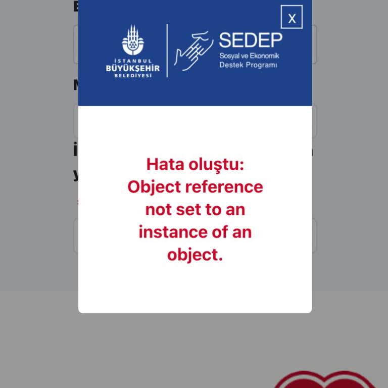 İstanbul Büyükşehir Belediyesi Evlilik Desteği Başvurusunda Sürekli Sistem Hatası Yaşıyorum