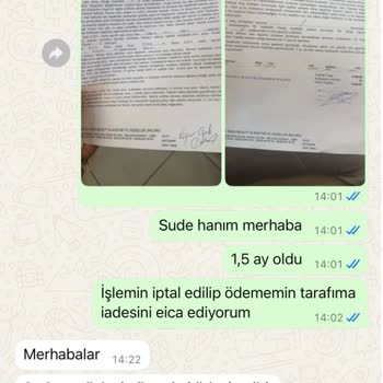 Enza Güzellik Merkezi'nde Hizmet Alamama Ve Ücret İadesi Sorunu