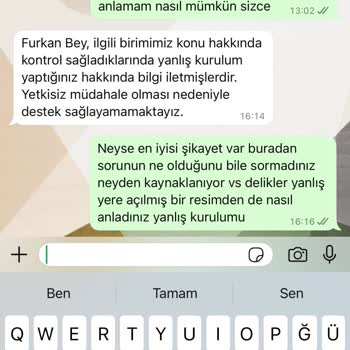 Atlas Gardırop Kapak Sorunu Ve Yetersiz Müşteri Hizmeti