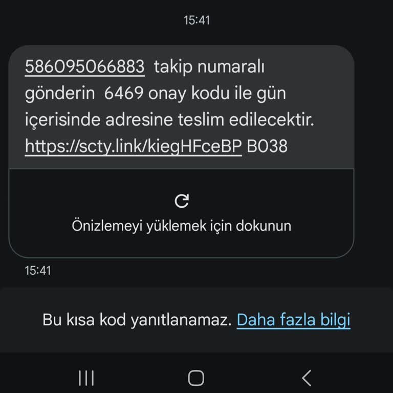 Teslim Edilmeyen Kargo İçin Yanlış Bilgilendirme