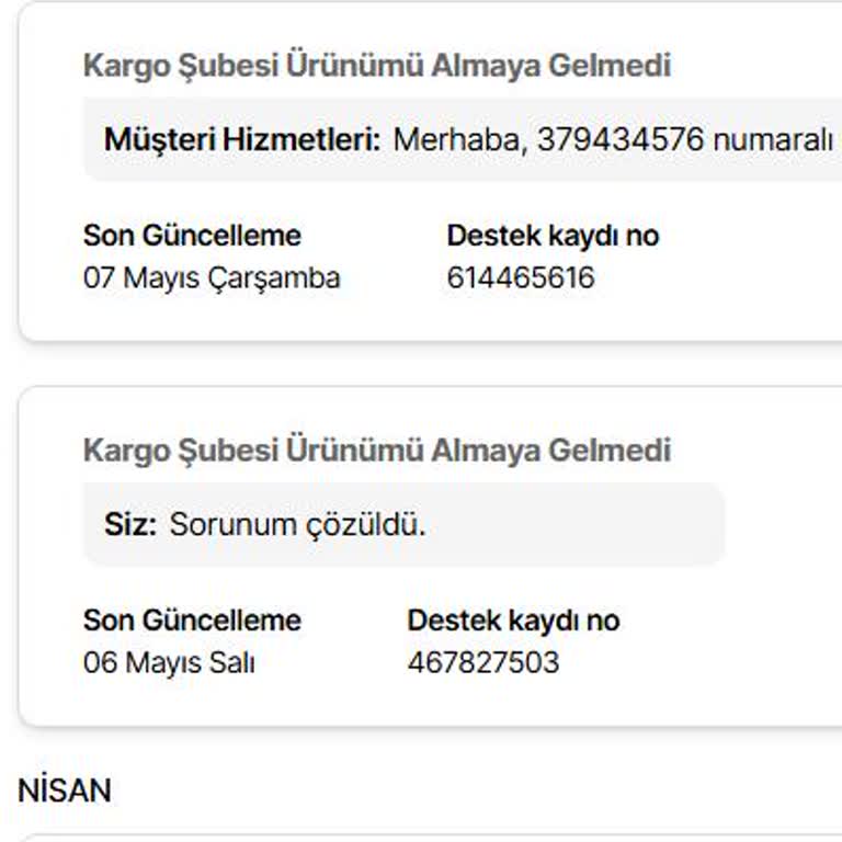 Hepsijet Kargo Hizmetlerinde Yaşanan Gecikmeler Ve İletişim Sorunları