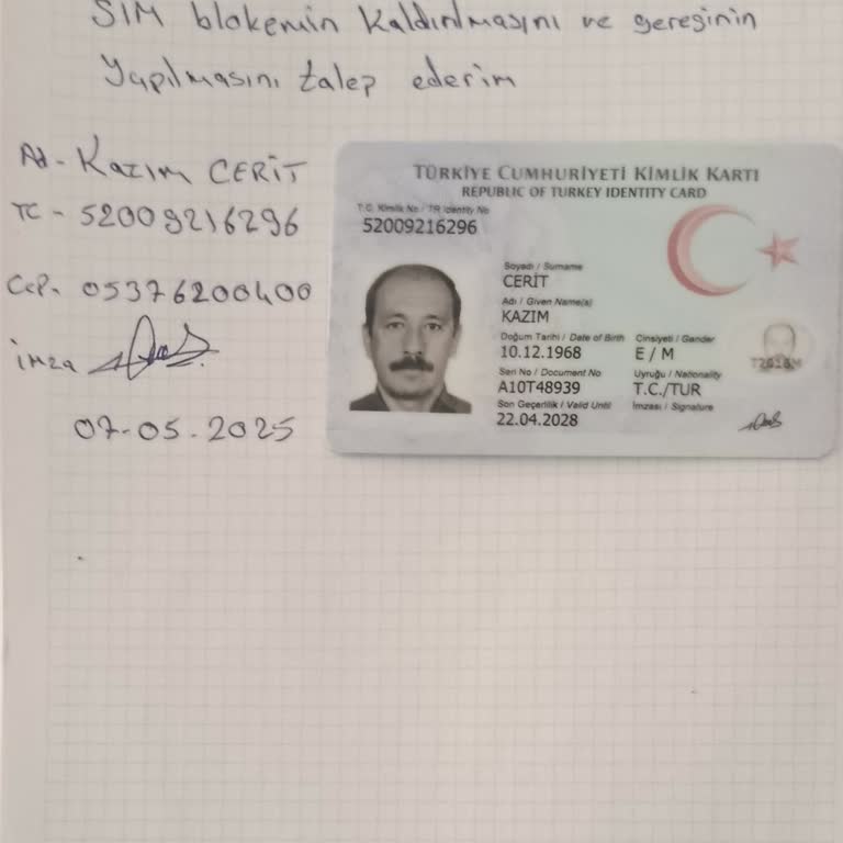 Sim Blokesi Kaldırılmıyor, İşlemlerim Yarım Kaldı