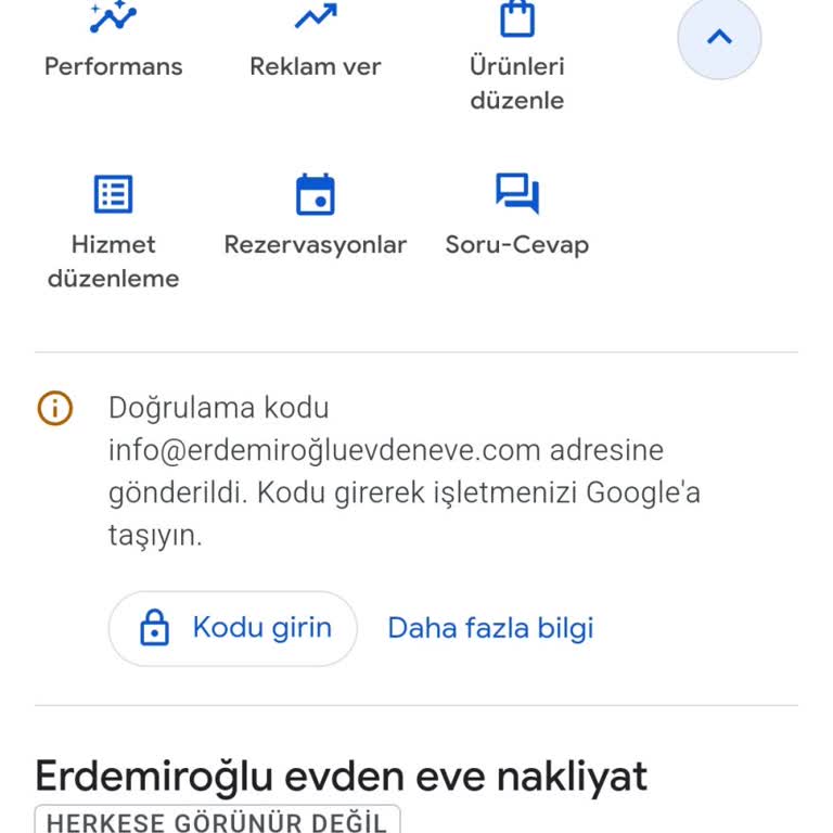 Google Benim İşletmem Doğrulama Kodu Gelmiyor, Mağduriyet Yaşıyorum