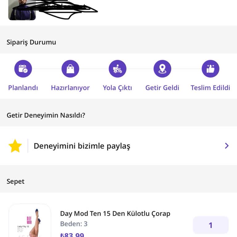 Teslim Edilmeden Teslim Edildi Gözüken Siparişim Mağduriyet Yarattı