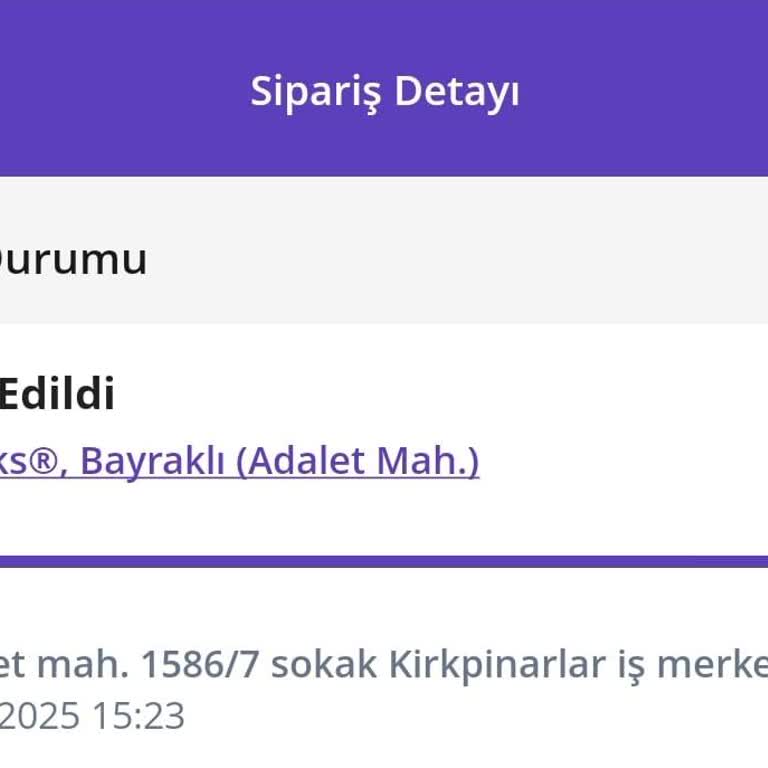 Getir Siparişim Teslim Edilmedi, Canlı Destek Yardımcı Olmadı