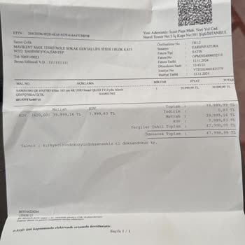 Kısa Sürede Arızalanan Televizyon Ve Yetersiz Servis Yaklaşımı