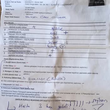 Devlet Hastanesinde Randevuya Rağmen Muayene Olamama Mağduriyeti