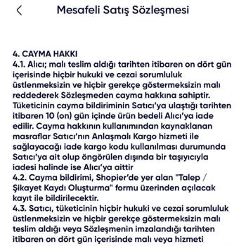 Shopierden Aldığım Ayakkabı Sahte Ve İade Talebim Reddedildi