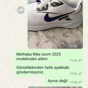 Yanlış Ve Defolu Ayakkabı Gönderildi İade Kabul Edilmiyor