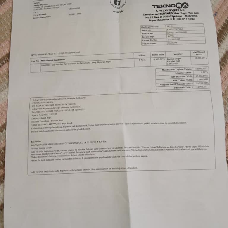 Teknosa'da Anneler Günü Hediyesi İçin Değişim Talebim Kaba Şekilde Reddedildi