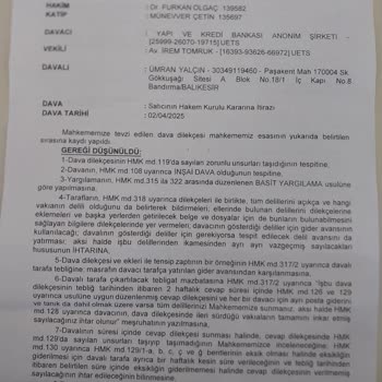 Kart Aidatı İadesi Sonrası Beklenmedik Dava Ve Masraf Şoku