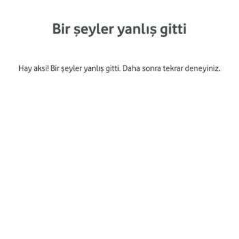 Vodafone Yanımda Red Ayrıcalıkları Çalışmıyor Kampanya Haklarımı Kullanamıyorum