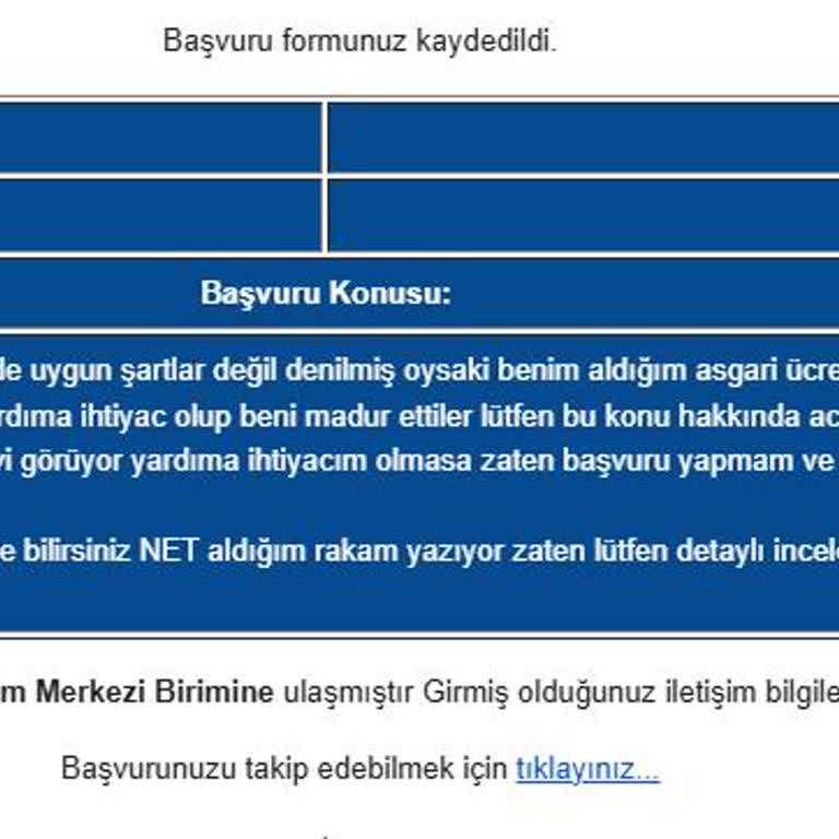 Sosyal Destek Başvurumun Haksız Şekilde Reddedilmesi Ve Mağduriyetim