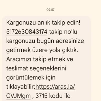 Aras Kargo Teslim Edilmeyen Kargolar İçin Yanıltıcı Bilgilendirme