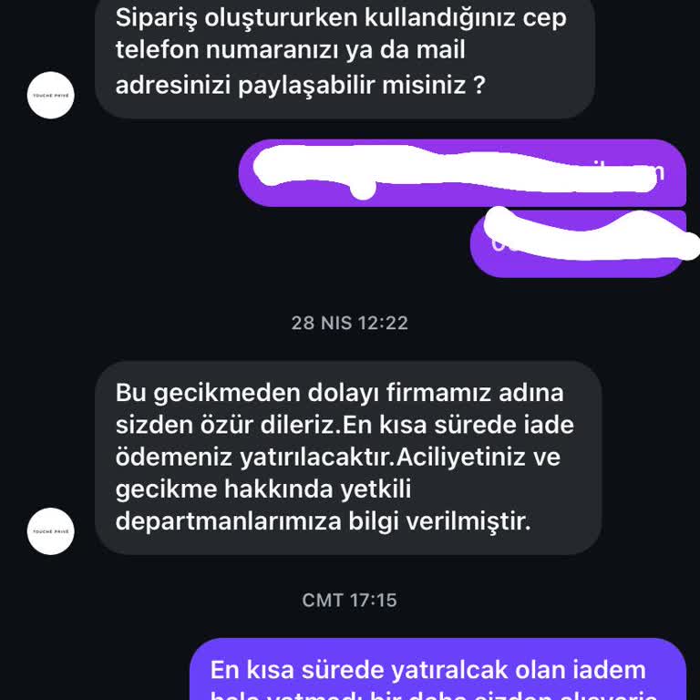 İade Ücretim Hala Yatmadı, Ürünler Kısa Geldi