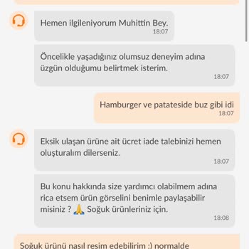 Eksik Ve Kusurlu Sipariş Sonrası Çözüm Odaklı Destek Alamadım
