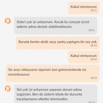Eksik Ve Kusurlu Sipariş Sonrası Çözüm Odaklı Destek Alamadım