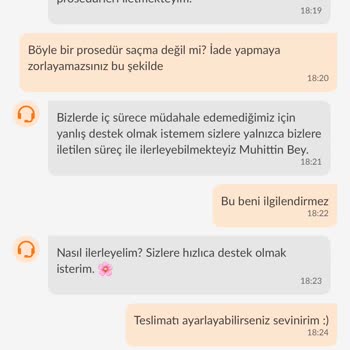 Eksik Ve Kusurlu Sipariş Sonrası Çözüm Odaklı Destek Alamadım