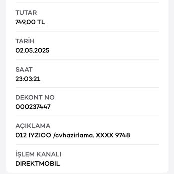 Cvmaker.com İzinsiz Premium Üyelik Ve Yüksek Ücret Çekimi