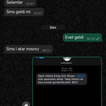 Ayakkabılarım Gönderilmedi, Para İadem Yapılmıyor!