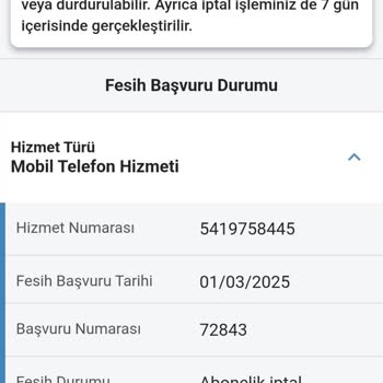Feshedilen Hattıma Haksız Fatura Kesilmesi Ve İcra Tehdidi