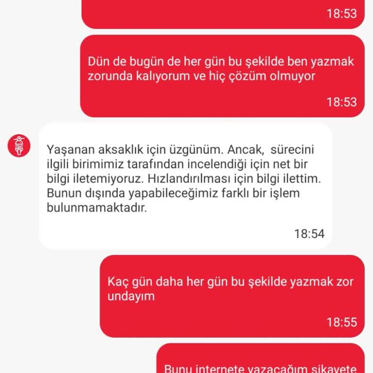 Sipariş Teslim Edilmedi İade Sözü Tutulmadı Müşteri Oyalandı