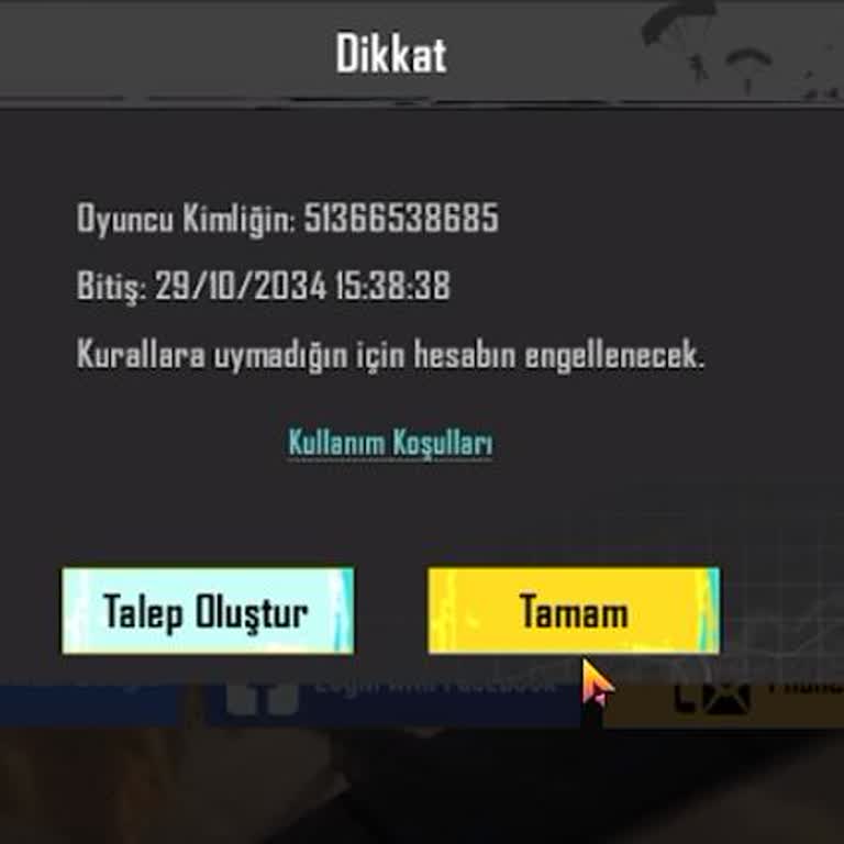 Satın Aldığım Hesapların Banlı Çıkması Ve Destek Ekibinin İlgisizliği