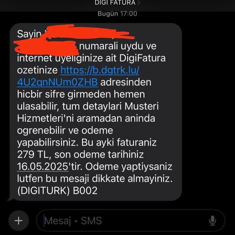 İptal Edilmeyen Hizmet Ve Devam Eden Fatura Sorunu