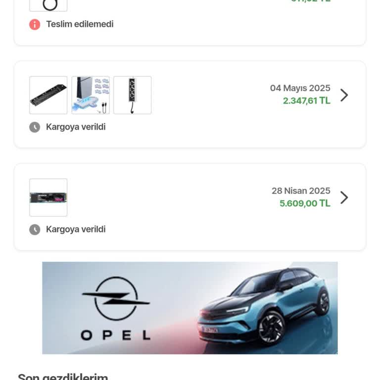 Teslimat Sorunu Ve Ürün İadesi Hakkında Şikayet