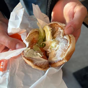 Burger King'de Boş Hamburger Ve İade Sorunu