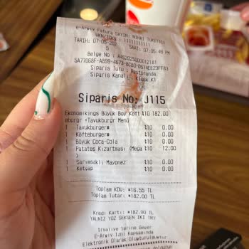 Burger King'de Boş Hamburger Ve İade Sorunu