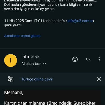 Kazandığım Ödül Kartı Gönderilmiyor, Muhatap Bulamıyorum