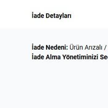 Satın Aldığım Arızalı Saatin İadesi Sonrası Bilgi Verilmedi Ücret İadesi Yapılmadı