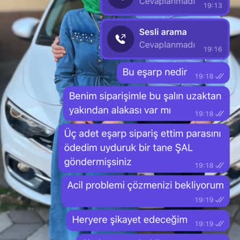 Yanlış Ve Eksik Gönderimle Hayal Kırıklığı: Ücretimin İadesini Talep Ediyorum