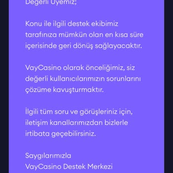 Vaycasino Şikayetlere Yalnızca Hazır Cevap, Gerçek Çözüm Yok!