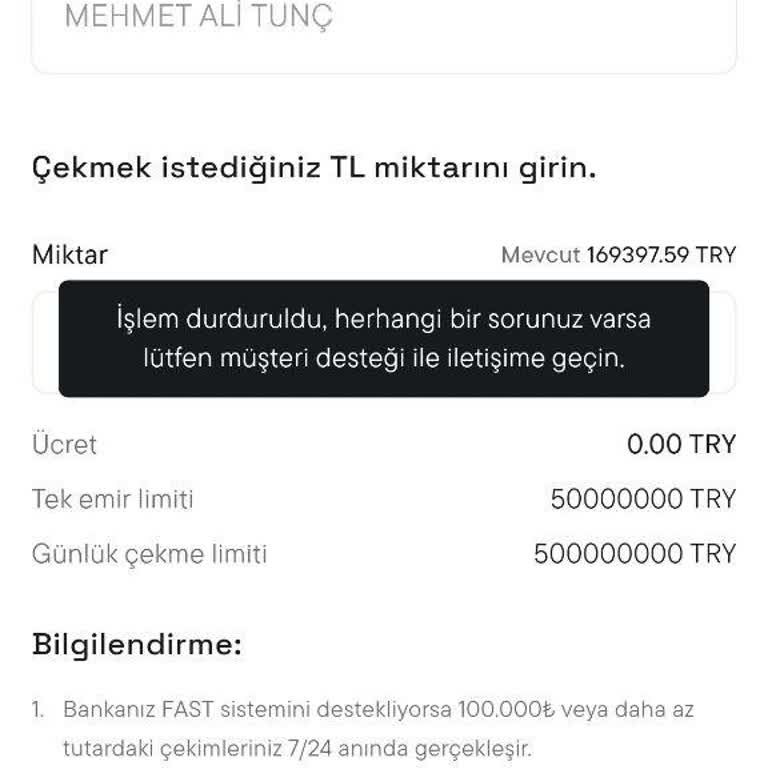 Cointr Borsasında Hesap Blokesi Ve İşlem Kısıtlaması Mağduriyeti