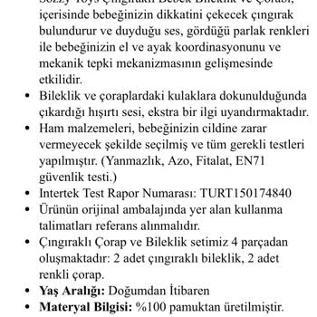 Bebek Ürününde Boya Akması Ve Güvenlik Endişesi