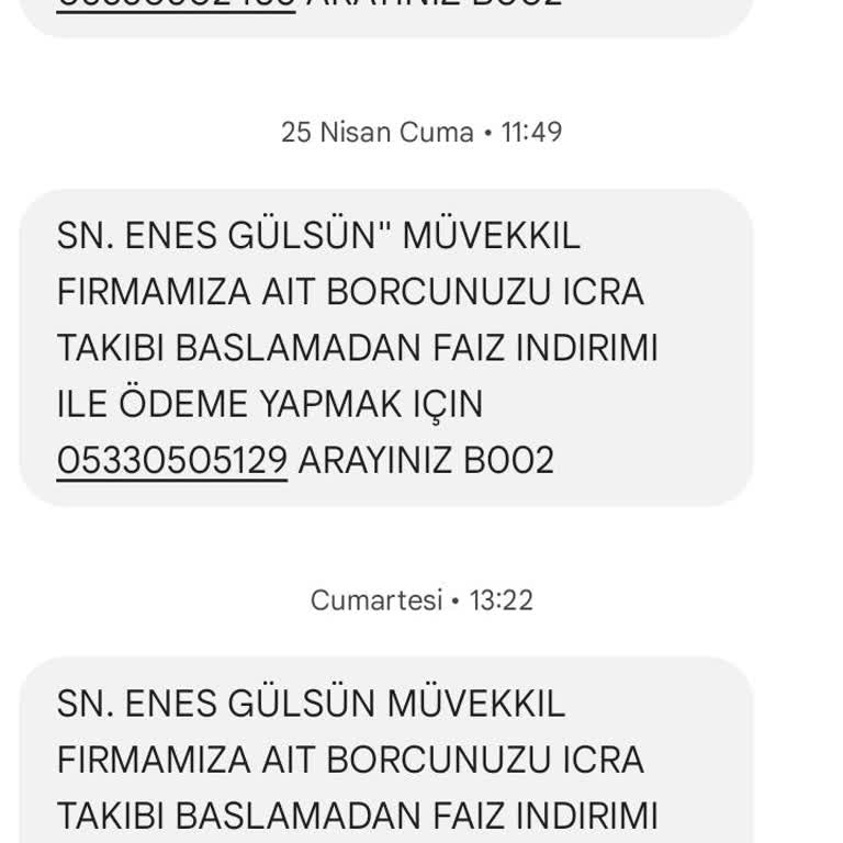 Yanlış Teslimat Ve Haksız Borç Bildirimi Hakkında Şikayet